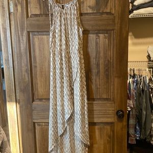 Ladies size small tie dress high low